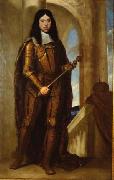 CAGNACCI, Guido, Kaiser Leopold I. (1640-1705) im Kranungsharnisch